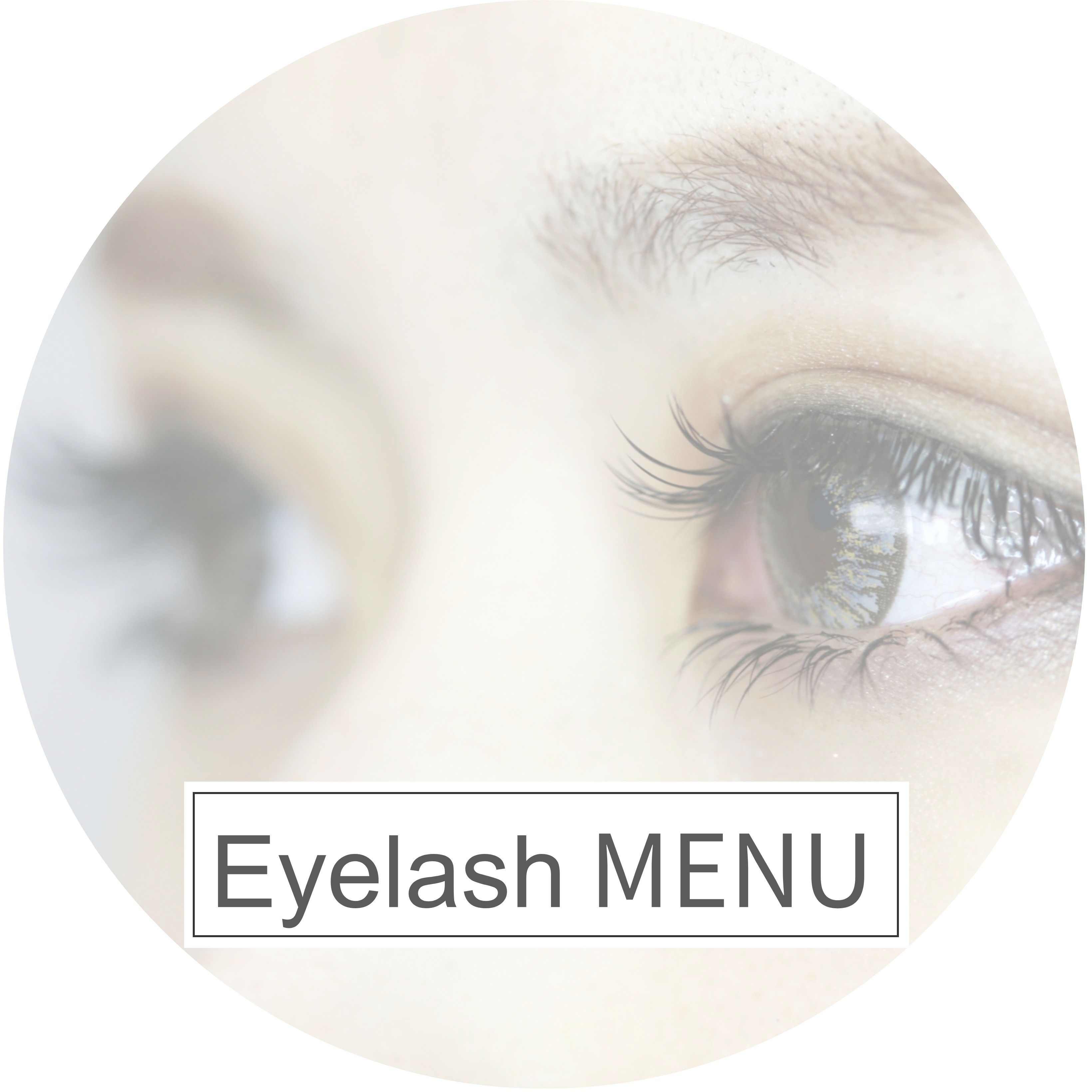 まつ毛メニュー